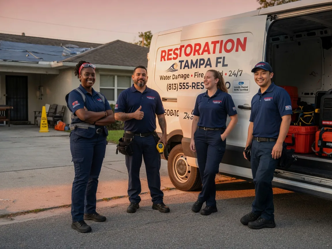 Water Damage Restoration company in Forest City, IL